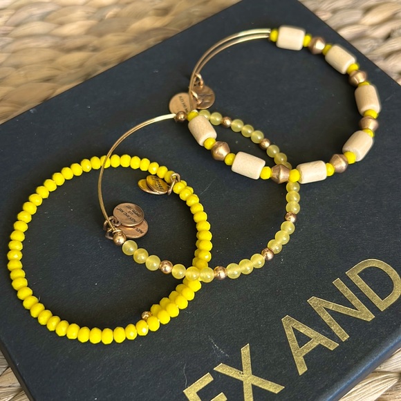 Alex and Ani Jewelry Alex And Ani Beaded Set Of 3 Poshmark